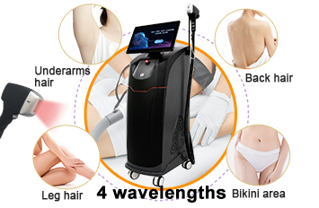 4 Wavelength Laser hair removal Machine